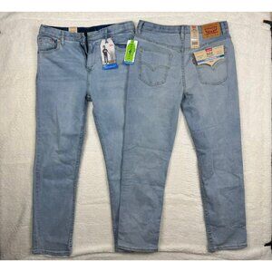 2 Pairs Levis 502 Regular Taper Jeans 14 Husky 33x29